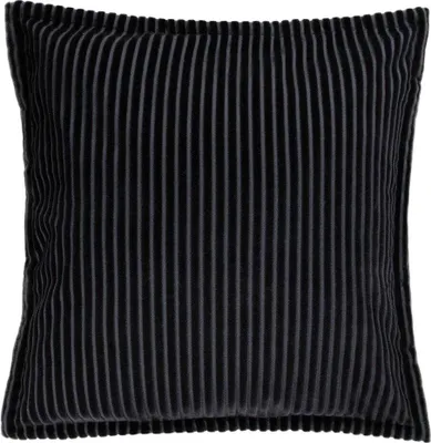 Obrázek produktu pro HOMLA povlak na polštář SAMT velur manšestr struktura černá 45x45 cm