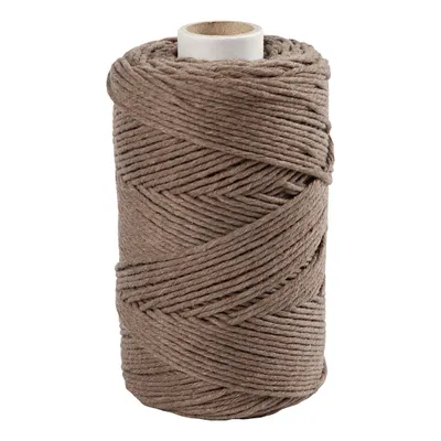 Produktbild von Creativ Company Macrame Cord Hell Brown, 198m