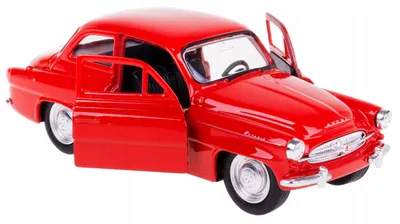 Produktbild von Welly Skoda Octavia 1959 Modellauto Metall Rot