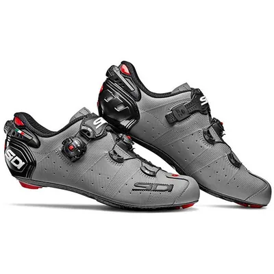 Produktbild von SIDI Road Wire 2 Carbon Rennrad-Schuh, Farbe:grau / schwarz, Größe:42