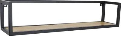 Produktbild von LOFT42 Vegas Wandregal - schwarz- 90x20x20