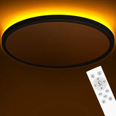 Obrázok produktu pre Ultratenká LED stropná lampa 30W Dimmable s diaľkovým ovládaním, okrúhla 59 cm