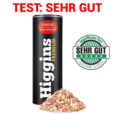 Produktbild von Higgins Räucherchips – Kirsche Premium