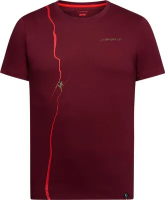 Obrázok produktu pre Tričko Route M, Redwood/Mountain Red, M, ZACT161R25R24M, Pánske lezecké tričko - La Sportiva