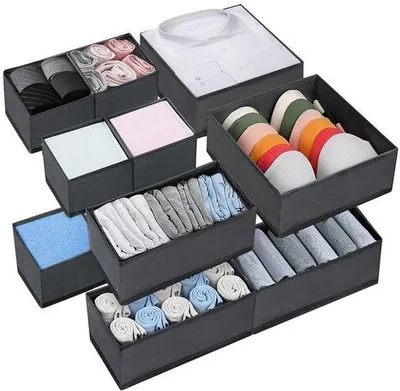 Image de Organiseur universel pour sous-vêtements, système complet de sacs pour vêtements.