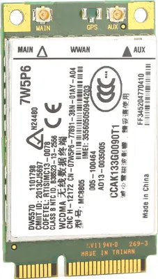 Image de Module 4G sans fil WWAN Broadband Mobile E5440 E6440 E6540 E7240 E7440 M M6800 Mc8805