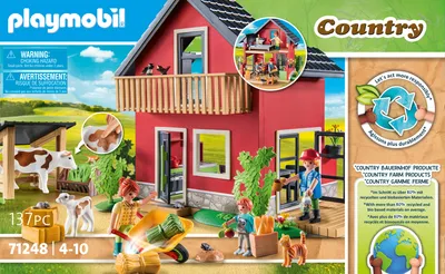 Image de PLAYMOBIL 71248 -Petite ferme rouge