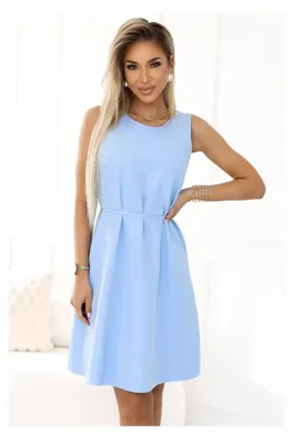 Produktbild von Kleid NUMOCO VICTORIA 296-12 HELLBLAU Größe: XXL