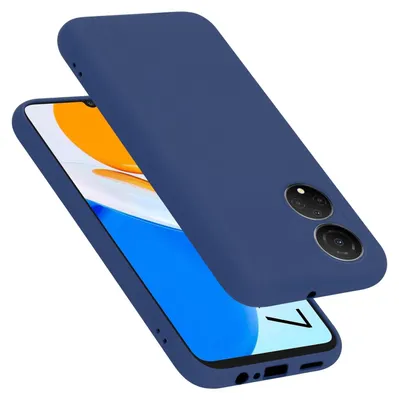 Zdjęcie produktu dla Etui ochronne Cadorabo do Honor X7 w kolorze niebieskim Etui na telefon komórkowy Pokrowiec TPU Etui
