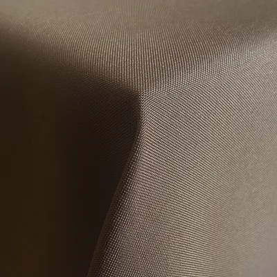 Produktbild von cleanlevel-est-2016 Tischdecke Oval 160x220cm Taupe Lotuseffekt wasserabweisend Polyester Outdoor