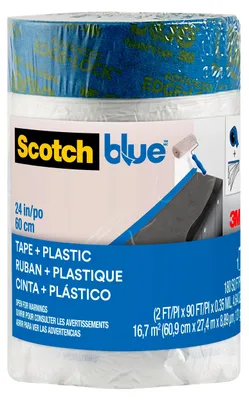 Productafbeelding van Scotch PT2093EL-24, 3M ScotchBlue afplakfolie met afplaktape, maat S