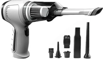 Obrázek produktu pro Ručně vyrobený vysavač 120 W pro domácnosti s domácími mazlíčky – 7,4 V – Pet Hair – nízká hlučnost – přenosný, vhodný do auta, domů i do kanceláře.
