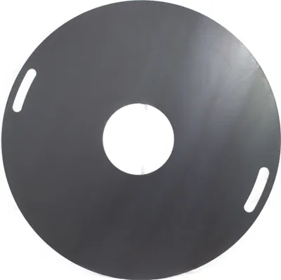 Produktbild von Feuerplatte 90cm 8mm mit Handgriffen #589