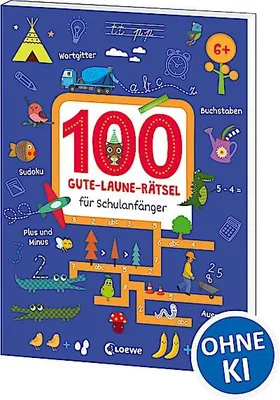 Immagine prodotto di 100 Gute-Laune-Rätsel für Schulanfänger