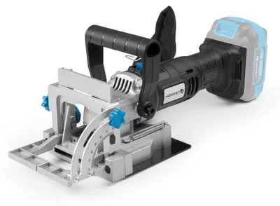 Produktbild von Lamellenfräse Akku 18V Högert Technik, 11.000 U/min, Fräshöhe 5–35 mm, ohne Akku – Flachdübelfräse OneAccuSystem