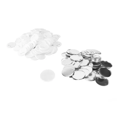Obrázek produktu pro Blank Button Badge Parts Set, Pin Back Button Parts, Round Badge Button Parts, Button Making Supplies, Badge Blank Button Pins, Button Maker Supplies