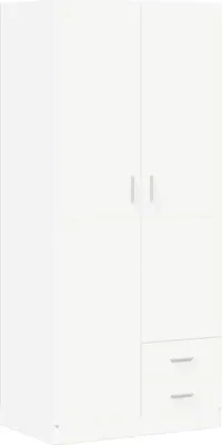 Immagine prodotto di vidaXL Armadio Bianco 80x52x180 cm Materiale a base di legno