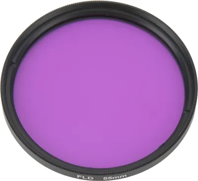 Zdjęcie produktu dla 55 mm pełnokolorowy filtr obiektywu, szkło optyczne, aparat cyfrowy, fotografia w wysokiej rozdzielczości dla Nikon Sony FLD