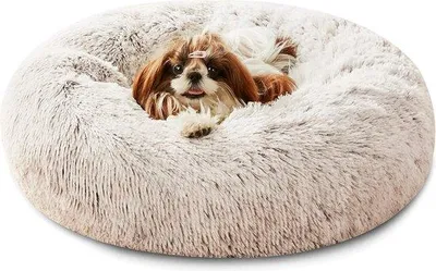 Immagine prodotto di Piccolo lettino lavabile per cani a forma di ciambella