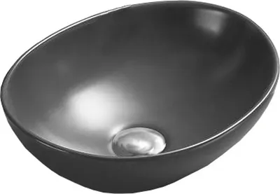 Produktbild von Mexen Elza Aufsatzwaschbecken 40 x 33 cm, Dunkelgrau matt - 21014071