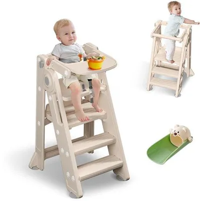 Produktbild von Kinderleertoren mit Sitz und Tisch, faltbar und verstellbar