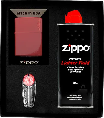 Produktbild von Feuerzeug-Set ZIPPO  BRICK LOGO Geschenk No1