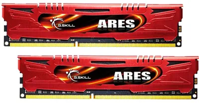 Produktbild von G.Skill Ares, 16GB (2x 8GB) DDR3, 16 GB, 2 x 8 GB, DDR3, 2133 MHz, 240-pin DIMM, Rot