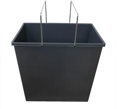 Produktbild von Ersatzeimer 24 L mit zwei Metallbügeln grau für TANDEM 2-fach Abfallsorter / Hailo TA Swing 30.2/31 / Eimer / Mülleimer / Abfalleimer / Einsatz