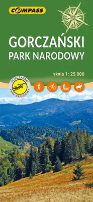 Zdjęcie produktu dla Gorczański Park Narodowy mapa turystyczna 1:25 000