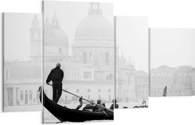 Produktbild von Bild auf Leinwand - Leinwandbild - Venedig Basilika - 120x70cm - Wand Bild - Wanddeko - Wandbilder - Leinwanddruck - Bilder - Kunstdruck - Wanddekoration - Leinwand bilder - Wandkunst - DL120x70-3563