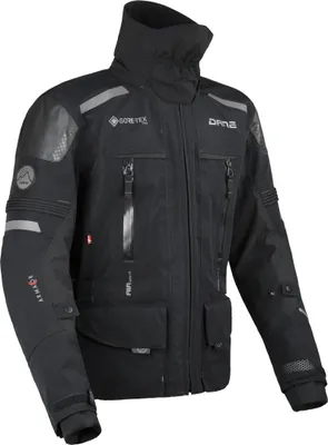 Produktbild von DANE Bornholm Pro wasserdichte Motorrad Textiljacke, schwarz, L