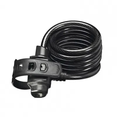 Produktbild von Trelock SK Spiralkabelschloss Fixxgo 322 180 12mm schwarz