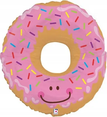 Image de Ballon en aluminium « Donut » 30 pouces (76 cm), 1 pièce