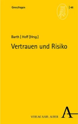Obrázek produktu pro Vertrauen und Risiko