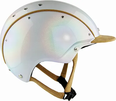 Zdjęcie produktu dla Kask jeździecki Casco APART z klapką - biały, rozmiar kasku: M 56-58cm