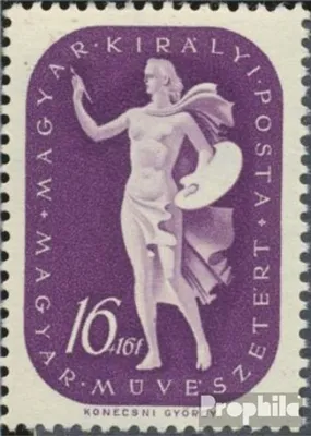 Produktbild von Briefmarken Ungarn 1940 Mi 645 postfrisch Künstlerhilfe