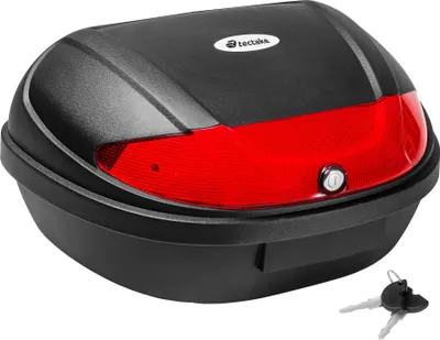 Produktbild von Topcase mit Reflektor - Volumen ca. 48 Liter - schwarz
