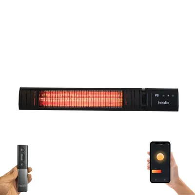 Produktbild von Smarter Golden-Shadow-Heizstrahler 2000W | Heatix Terrassenheizer