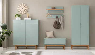 Produktbild von home24 Garderobenset - 5-teilig