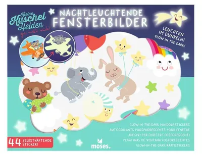 Produktbild von Kleine Kuschelhelden Nachtleuchtende Fensterbilder