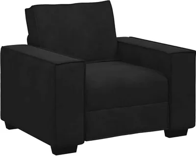 Produktbild von Sessel Schwarz 100x78x84 cm Samt