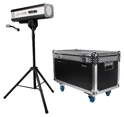 Productafbeelding van Spotlight met verstelbare reflector, instelbare kleurenfilters, 1 set, EU-stekker