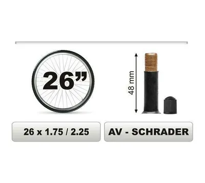Produktbild von CARCOMMERCE Schlauch Reifen 68378 Butylkautschuk
