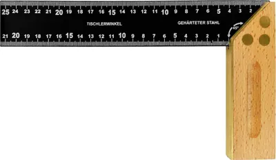 Produktbild von PAULIMOT Tischlerwinkel 90°, 250 mm Schenkellänge