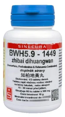 Produktbild von BWH5.9 - zhibai dihuangwan - Tabletten/Kapseln SINECURA