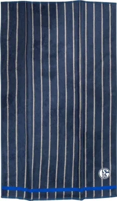 Produktbild von FC Schalke 04 S04 Handtuch navy Streifen