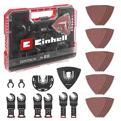 Produktbild von Einhell XL-PLUS-CASE 35-tlg. Multitool-Set für Holz