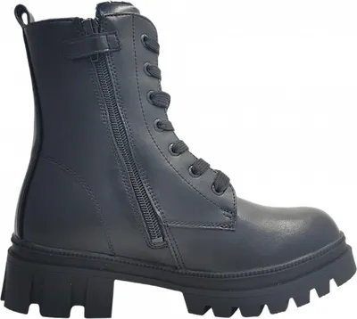 Imagen del producto de Dockers by Gerli: Zapatos para niñas, botines con cordones, color negro, para uso diario