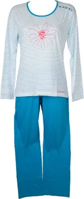 Immagine prodotto di Pigiama donna cotone manica lunga pantalone lungo girocollo RAGNO articolo N70381, XS, Cotone 100%