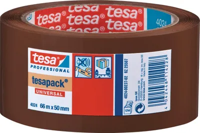 Produktbild von Tesa Verpackungsband, 66 m x 50 mm, braun
